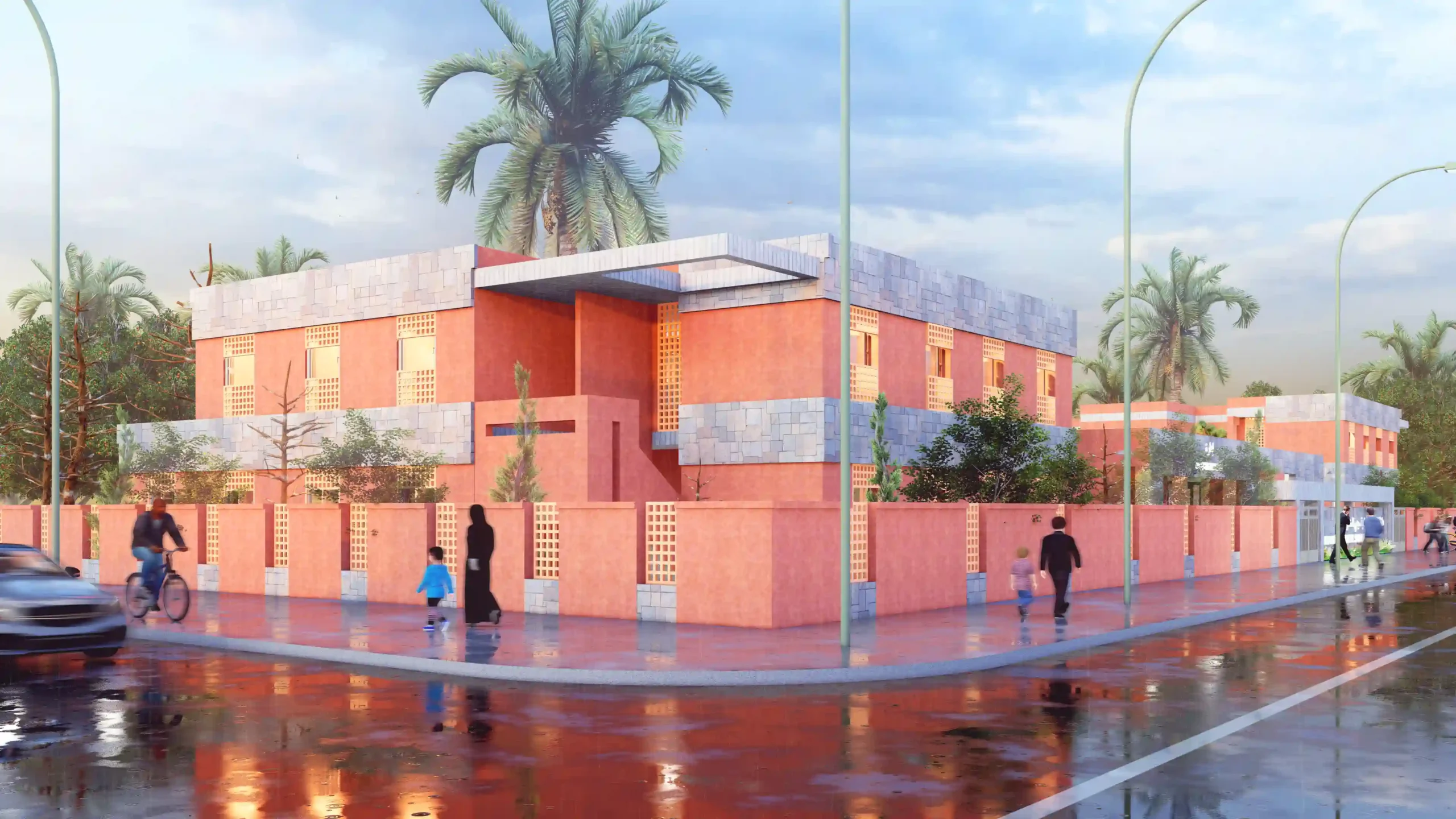 Internat Sidi Mokhtar architecte marrakech adresse